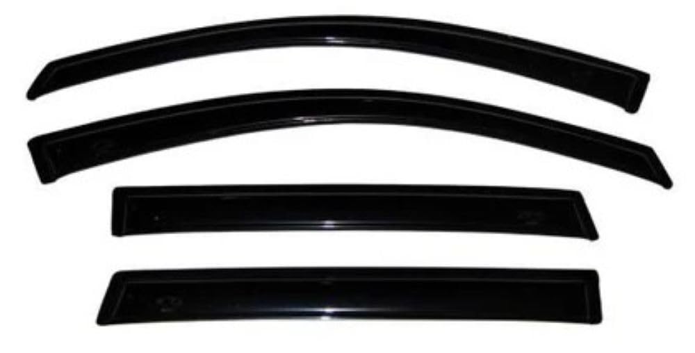 Auto Ventshade Outside Mount Rain Guards [AVS] For 2005 - 2015 Toyota Tacoma DOUBLE/EXT CAB ONLY | Window Vent Visors, 4 pcs. - Smoke | 94056