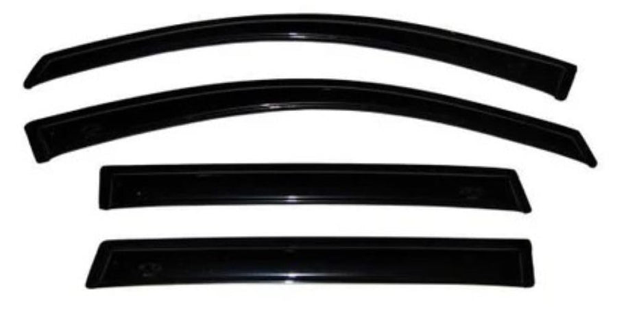 Auto Ventshade Outside Mount Rain Guards [AVS] For 2005 - 2015 Toyota Tacoma DOUBLE/EXT CAB ONLY | Window Vent Visors, 4 pcs. - Smoke | 94056