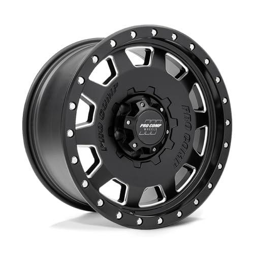 PXA60 Pro Comp Alloys 17X9 5X5.0 S-BLK -6MM - PXA5160-7973