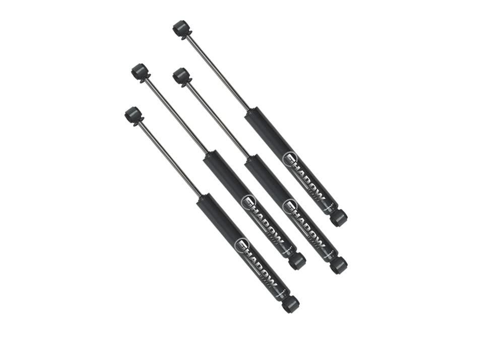 Superlift Shock Box Lift Kit for Chevy/GMC K-Series | Front & Rear Superlift Shadow Series Shocks | 84000 | Fits 1973-1991 Chevrolet K10 / GMC K15 4WD with 8" Lift