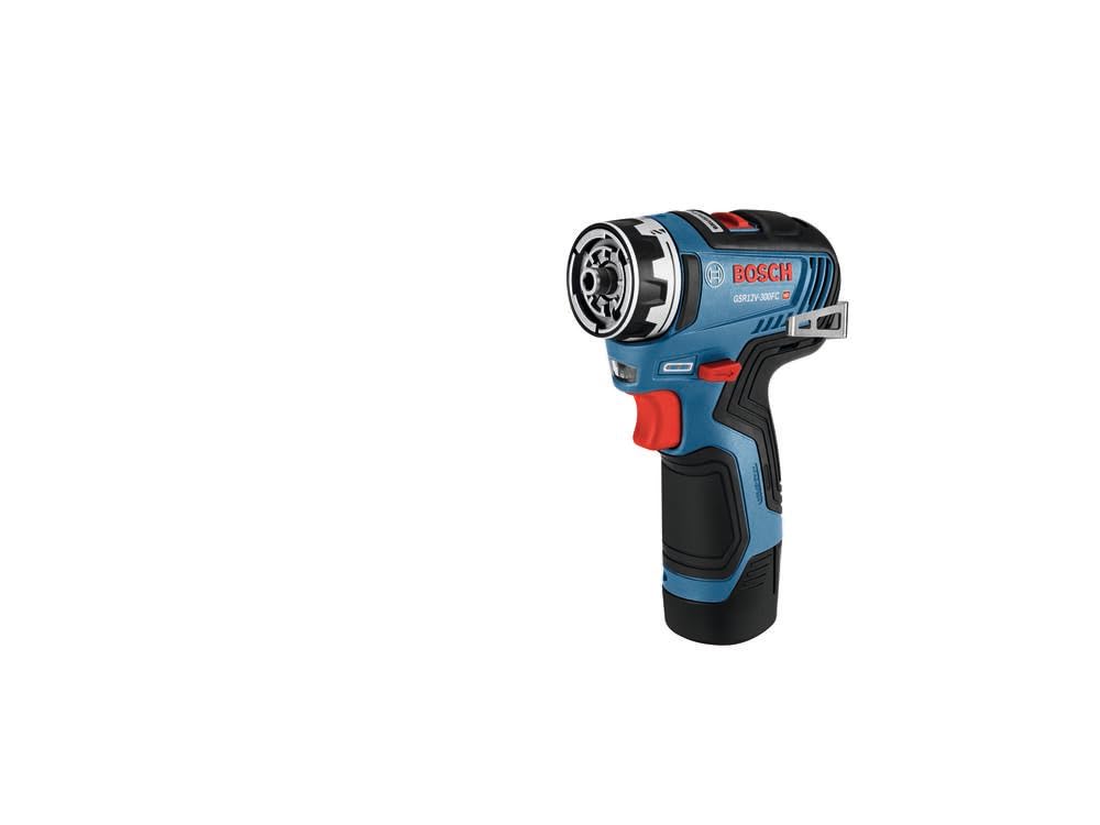 GSR12V-300FCB22 Bosch 12V Max Drill/Driver with 5-In-1 Flexiclick® System with (2) 2.0 Ah Batteries
