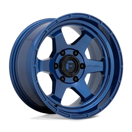 1PC Fuel D739 17X9 6X5.5 DRK-BLUE -12MM - D73917908445