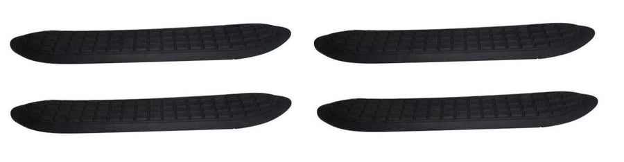 WSP001KIT TrailFX Nerf Bar Pads Replacement Step Pad for 3 Inch Round Bars, Black, 5 Pin Mount, Includes Installation Clips
