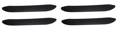 WSP001KIT TrailFX Nerf Bar Pads Replacement Step Pad for 3 Inch Round Bars, Black, 5 Pin Mount, Includes Installation Clips