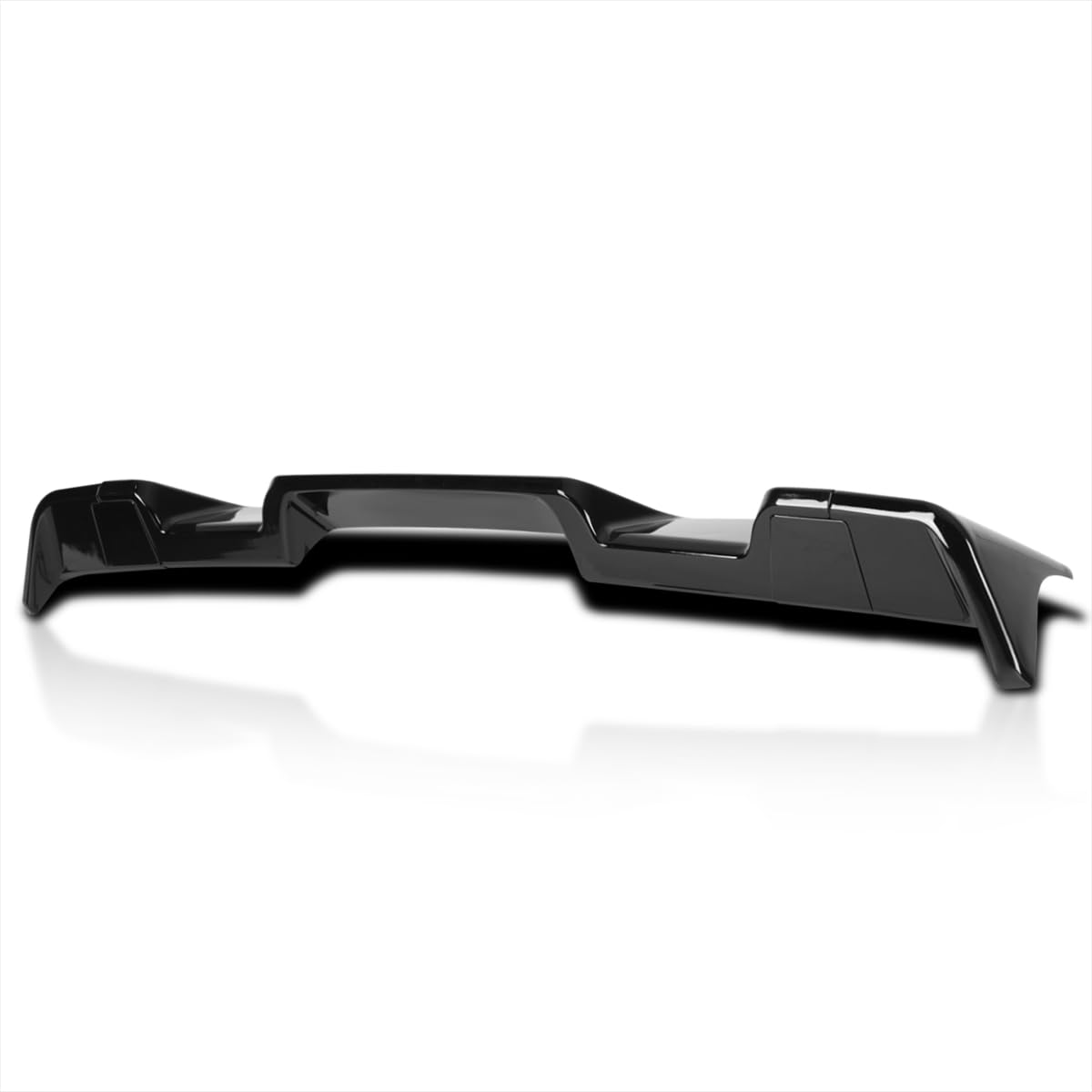 Glossy Black ABS Cab Roof Spoiler Spec-D Tuning for 2019-2021 Dodge Ram 1500 Models