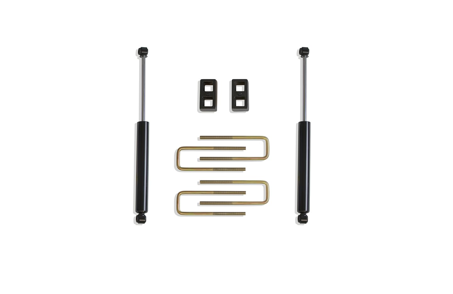 Lift Kit-Suspension Component MaxTrac 901320 Incl. 2 in. Lift Blocks U-Bolts Maxtrac Shocks PN[2650LL] 1 in. Rear Lift
