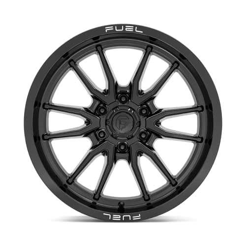 D760 CLASH FUEL OFF-ROAD 20X9, 6X135, 5.04, 1mm GLOSS BLACK - D76020908950