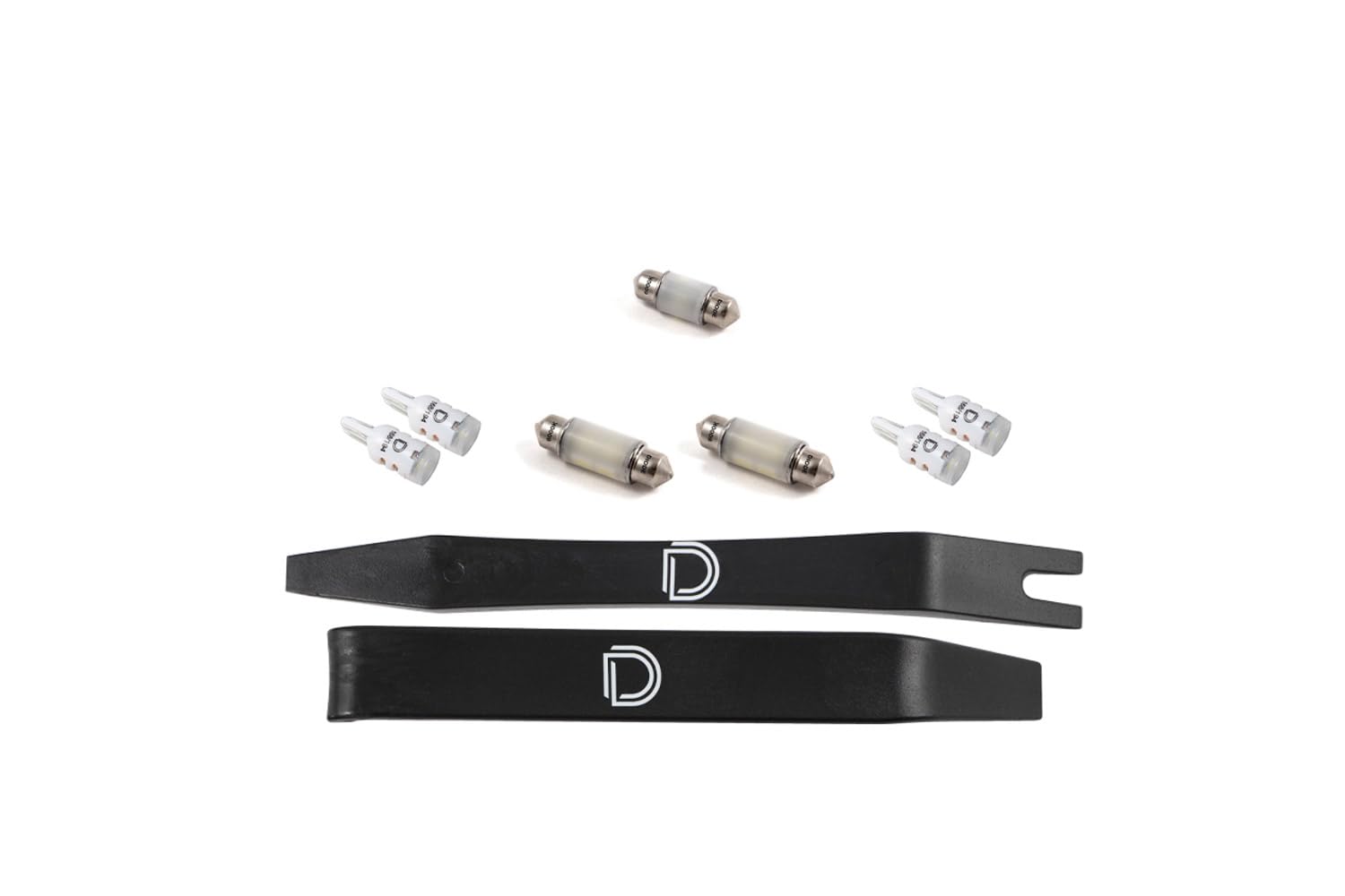 Diode Dynamics interior bulb pack LED compatible with Kia Soul 2010-2013, Stage 2