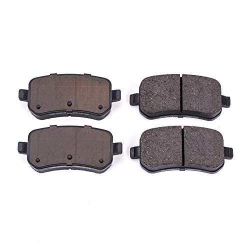 Power Stop Z16 16-1021 Evolution Rear Ceramic Brake Pads For Ford Freestar 2004-2007, Mercury Monterey 2004-2007 [Model Specific]