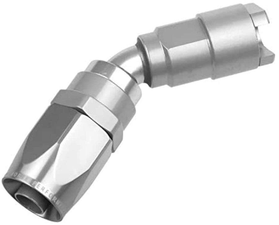8045-06-06-5 Redhorse Performance SAE Quick Disconnect Fitting (Clear), 1 Pack