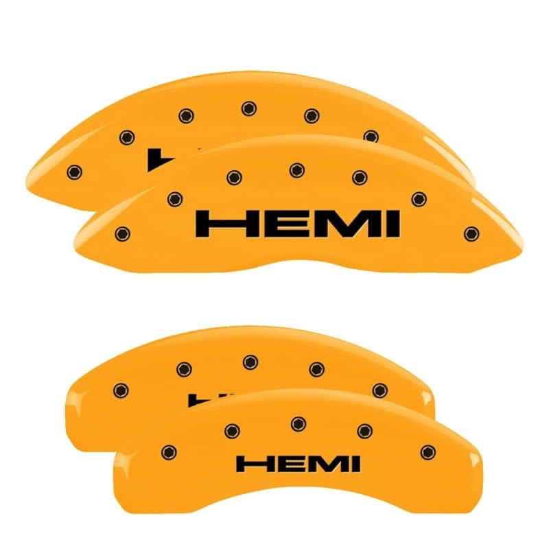 Yellow/Black MGP Calipers 55005SHEMYL Hemi