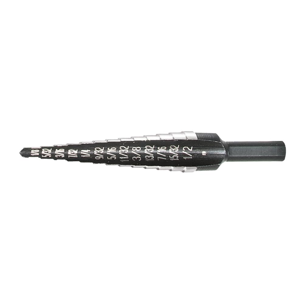Metra Heise Trailer - 1/8 Inch -1/2 Inch Unibit 13 Increments, Bits & Hand Tools (IB59001)