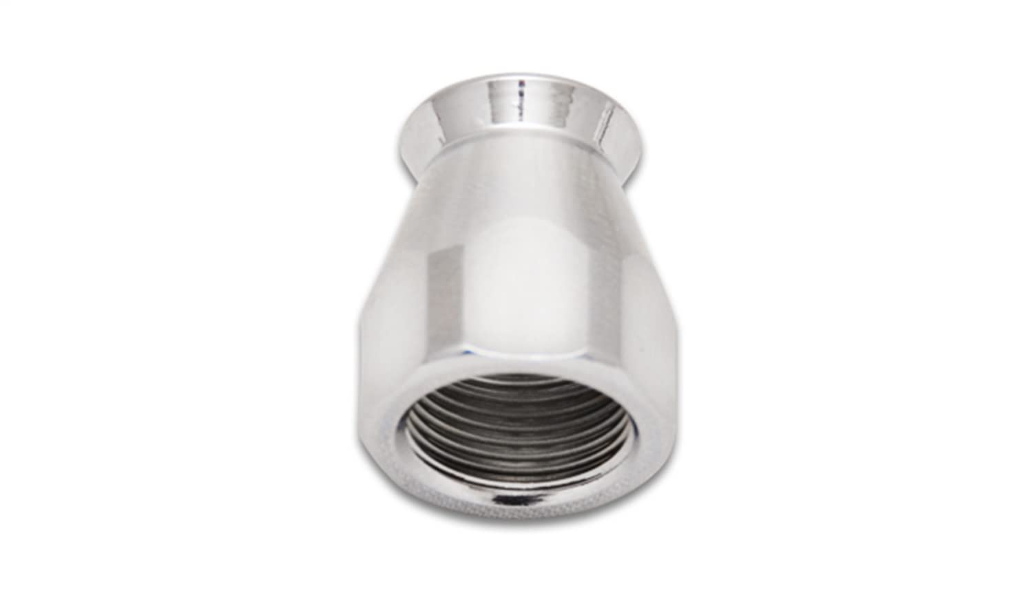 28954S Vibrant Power Fitting, Hose End Socket, PTFE, Replacement, 4AN, Aluminum, Chrome, for Vibrant Performance 28000 series and 29000 series Hose Ends for PTFE Line Flex Hose, each