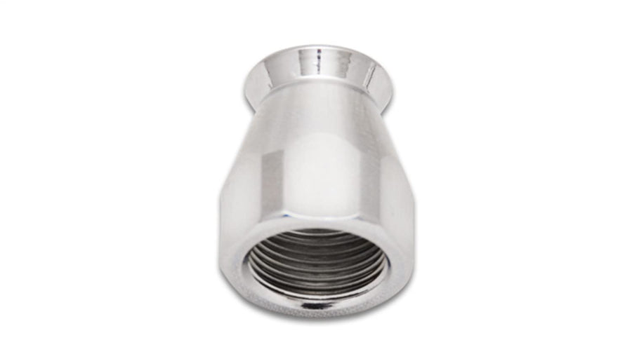 28958S Vibrant Power Fitting, Hose End Socket, PTFE, Replacement, 8AN, Aluminum, Chrome, for Vibrant Performance 28000 series and 29000 series Hose Ends for PTFE Line Flex Hose, each