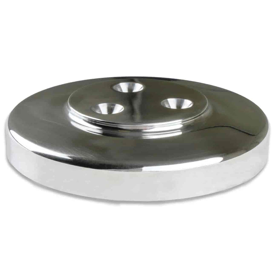 Holley LS A/C Accessory Drive Kit 20-142P - Includes SD7 A/C Compressor, Tensioner, & Pulleys- Polished