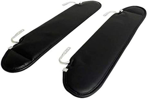 Auto Crown Sun Visor Set RT52005, Black