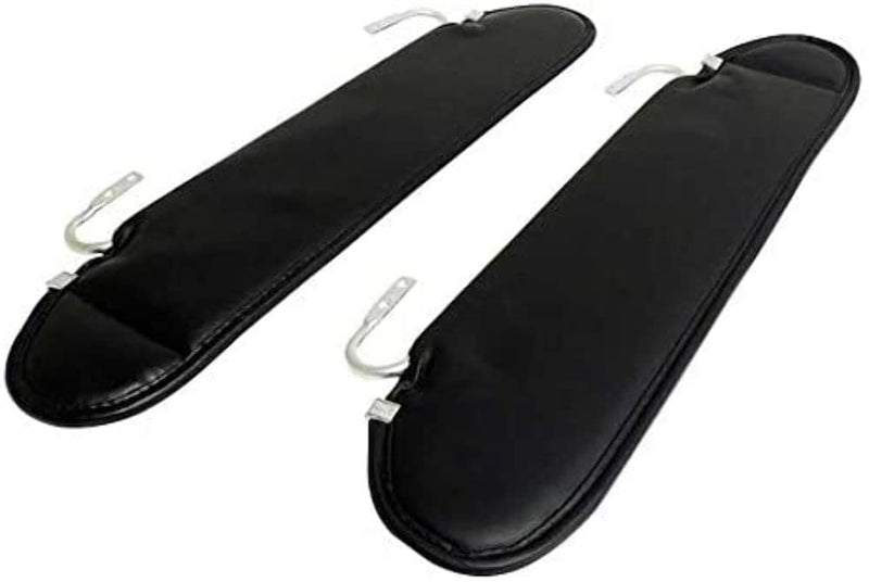 Auto Crown Sun Visor Set RT52005, Black