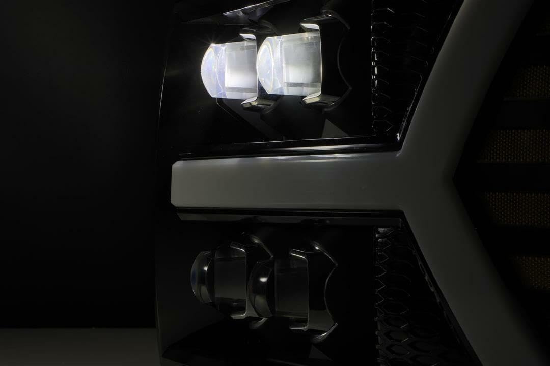 880209 AlphaRex USA Nova Series LED Projector Headlights fits Chevrolet Silverado 1500,Clear
