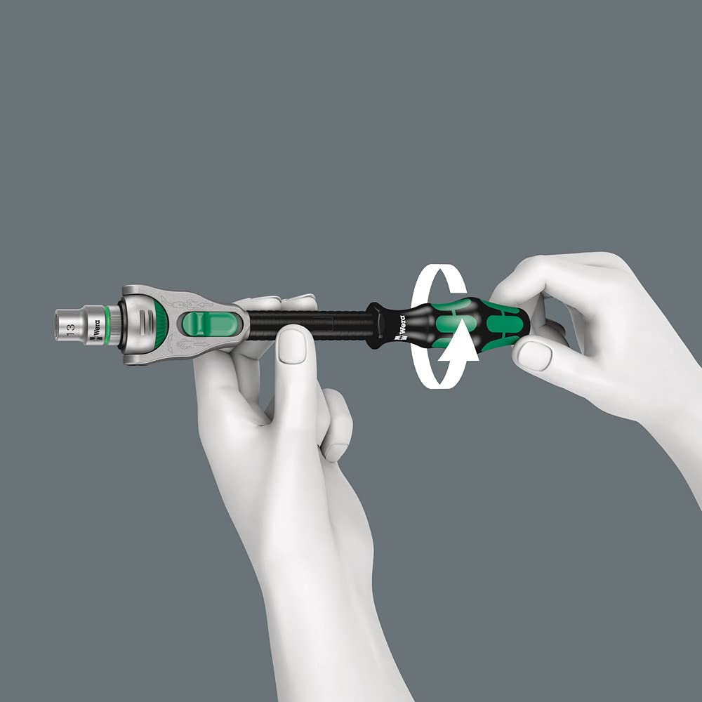 Wera Zyklop 8100 SA 2 1/4" Metric Ratchet Set, 42-Pieces