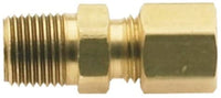 3/16in Fragola x 1/8 NPT Brass Compression Fitting