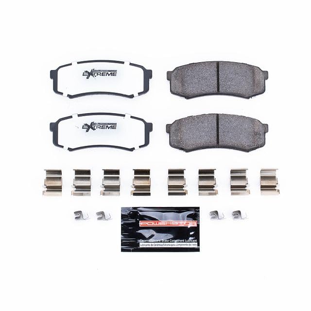 Power Stop Z36-606 Brake Pads Rear Truck and Tow Carbon-Fiber Ceramic For 2010-2022 Lexus GX460 | 2003-2009 Lexus GX470 | 2003-2023 Toyota 4Runner | 2007-2014 FJ Cruiser | 2001-2007 Sequoia