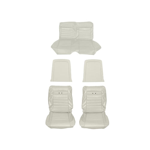 65 Cp Pony Upholstery White Scott Drake (65CP-P-FULL-WT)