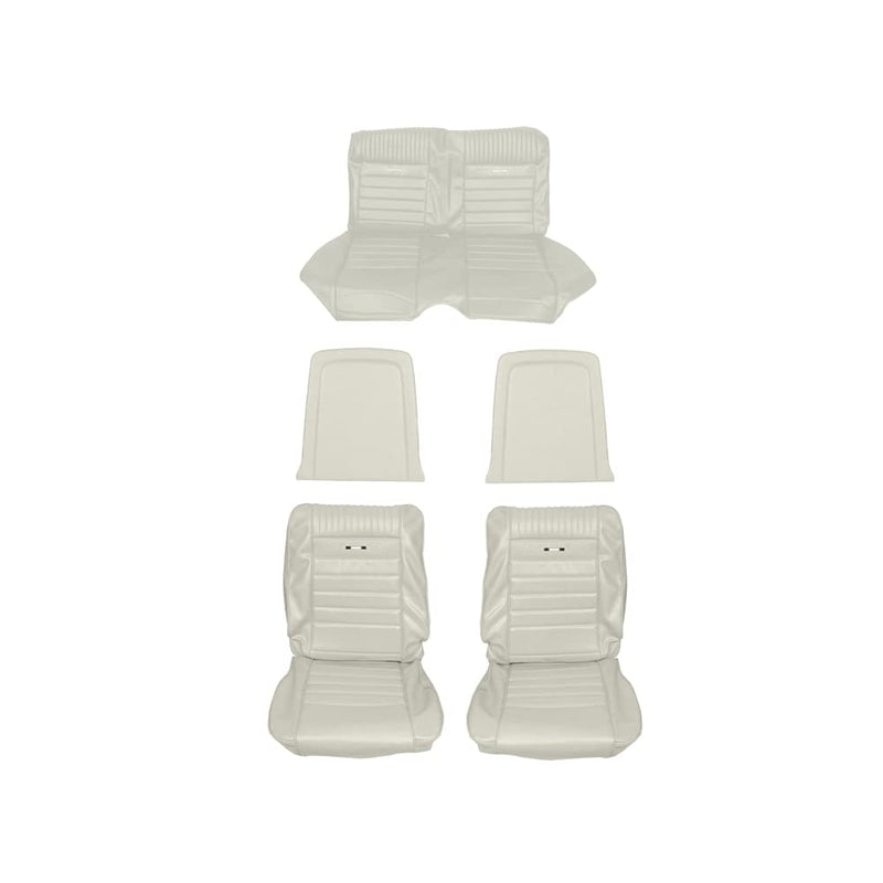 65 Pony Upholstery (White) Scott Drake - (65CV-P-FULL-WT)