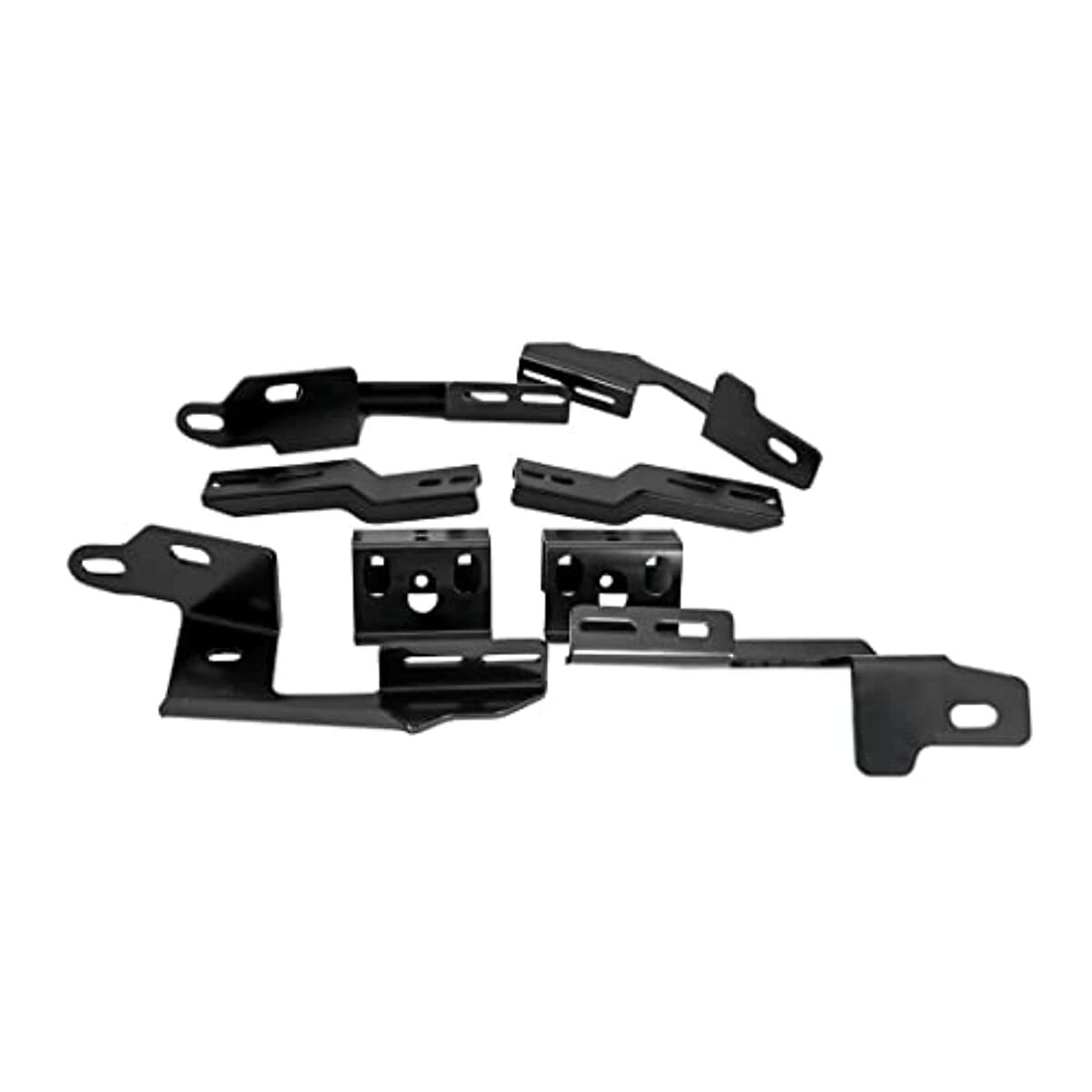 Running Board Mounting Brackets TrailFX R0005MK Fits Toyota 4Runner 2010-2024 Adjustable Rocker Panel Mounts, No Drilling Required, Compatible with TrailFX Running Boards