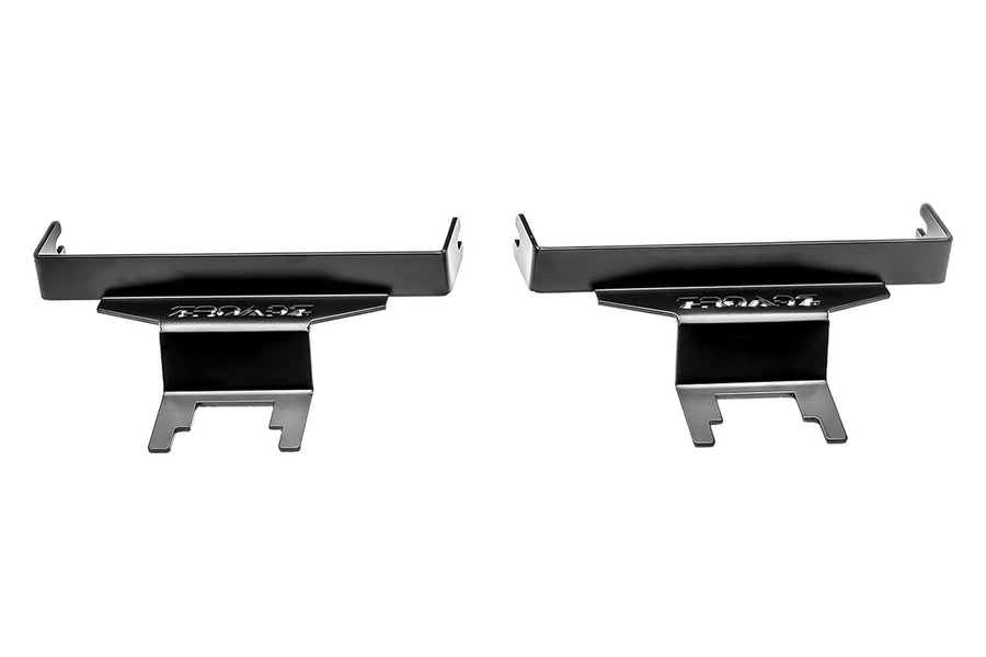 ZROADZ LED Bracket Rear Window - Compatible w/ 2018 - 2022 Jeep JL - to Mount (2) 6 Inch LED Lights - Mild Steel Gloss Black Finish - Bolt-On Easy Installation - PN #Z394941