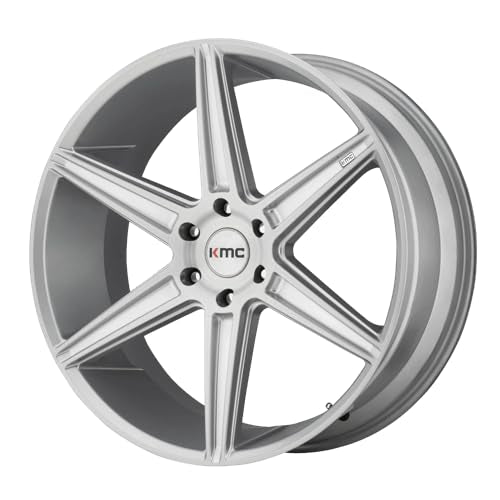KMC Wheels 20X9 KM712 6X5.5 BRUSHED SLV 30MM - KM71229062430