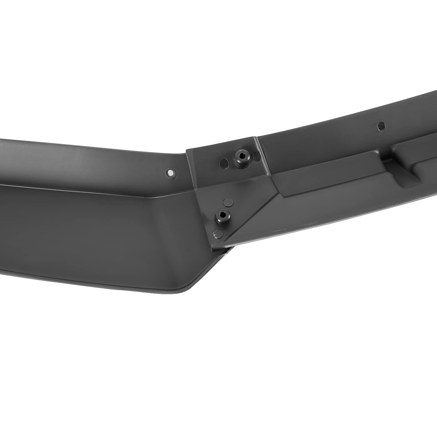 Front Bumper Lip Spec-D Tuning Glossy Black Compatible with 2017-2020 Tesla Model S, 2016 Tesla Model S Bumper