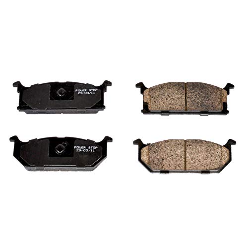 Power Stop Z16 16-296 Evolution Front Ceramic Brake Pads For Chevrolet Sprint 1985-1988, Geo Metro 1989-1994 [Model Specific]