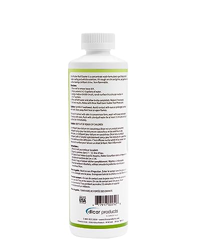 Rubber Roof Concentrate Dicor RP-RC160C - 16 oz Bottle for Deep Cleaning RV Roofs