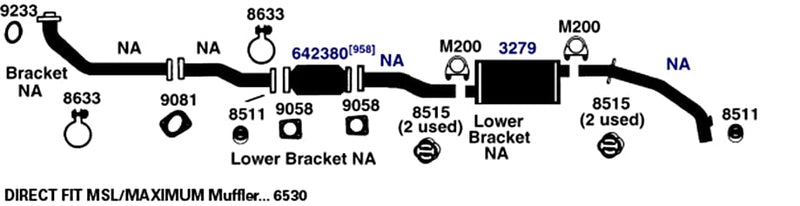 U Clamp AP Exhaust - 8633