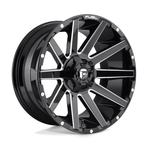 D615 CONTRA FUEL OFF-ROAD 18X9, 6X135/5.5, 4.53, 12mm GLOSS BLACK MILLED - D61518909845