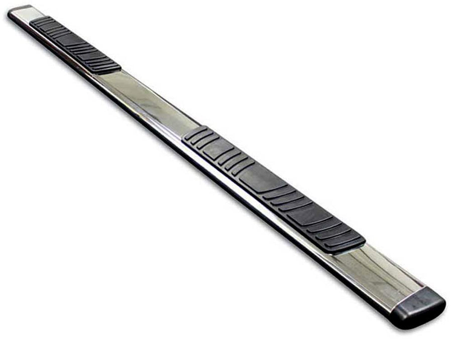 Go Rhino 5" Low Profile OE Xtreme Sidesteps & Brackets | Stainless Steel, Polished | 685415680PS | Fits 2015-2024 Ford F-150 Super Cab Pickup; 2017-2020 Ford F-150 Raptor Super Cab Pickup