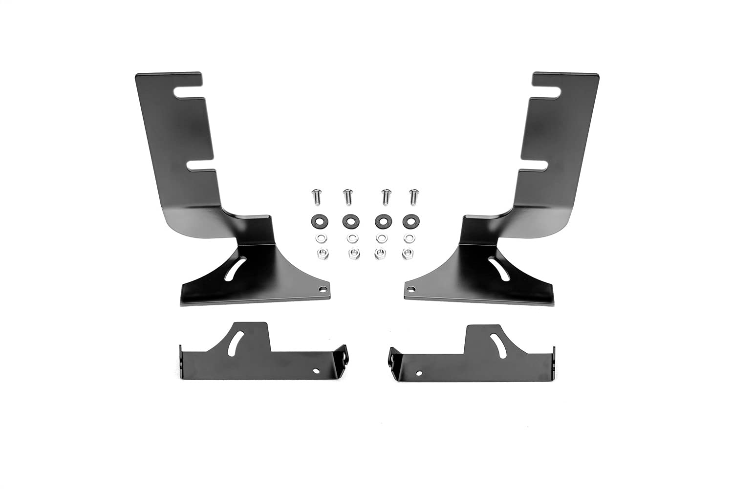 Under Rear Bumper LED Mounting Bracket ZROADZ - Compatible w/ 2019-2022 Chevrolet Silverado 1500 - to Mount (2) 6 Inch or Similar Style LED Lights (Not Included) - PN Z382282