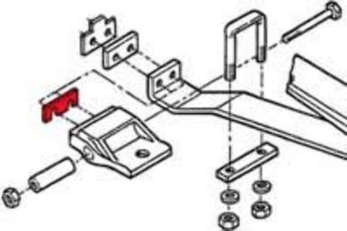 35020 Specialty Products Company 1/32" Adjusting Tandem Shim for Freightliner, (Pack of 6)