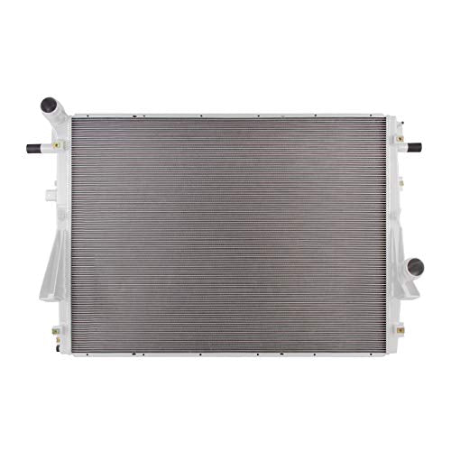Mishimoto Performance Aluminum Radiator MMRAD-F2D-11V2, Compatible with Ford Powerstroke 6.7L, 2011-2016