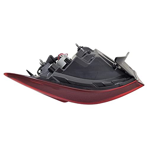 Left TYC Tail Light Assembly Compatible with 2019-2021 Kia Forte