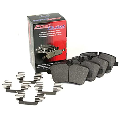 Semi-Metallic Posi Quiet Disc Brake Pad Set, with Hardware, 2-Wheel Set 104.02420