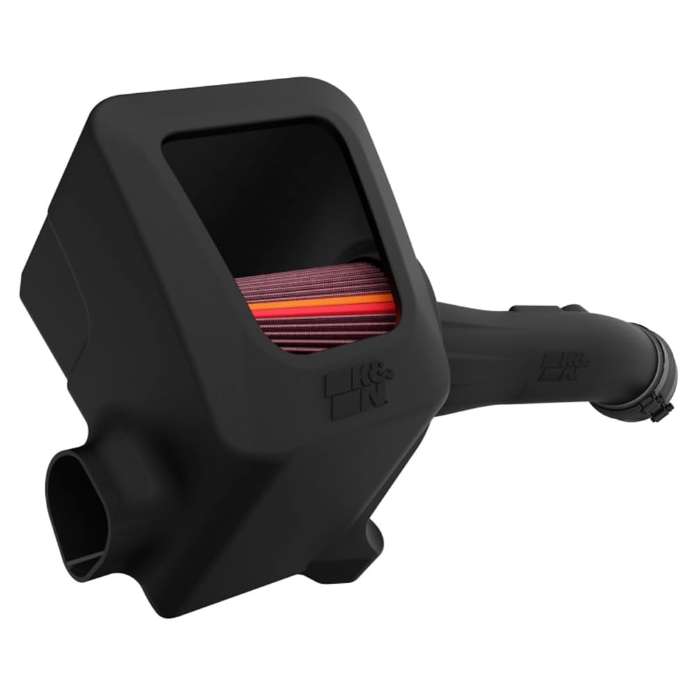 Cold Air Intake System K&N NextGen: High-Flow Cotton Filter: Compatible with 2012-2021 Toyota: Tundra, Sequoia, 50-9036