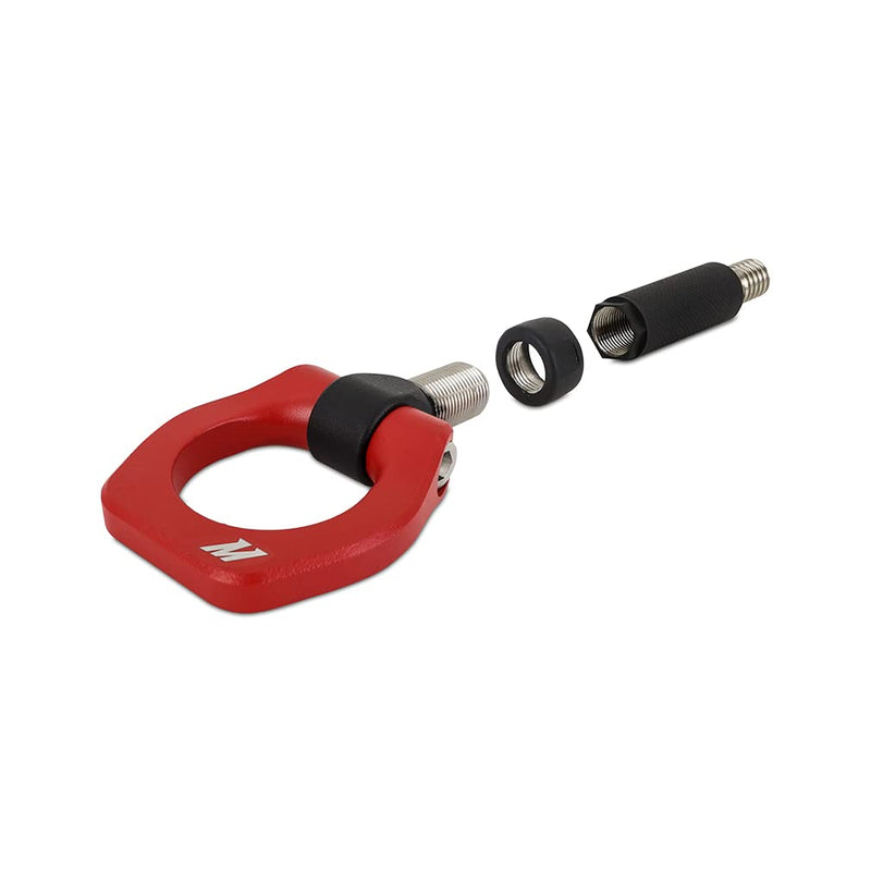 Mishimoto Tow Hook Racing, Front Compatible with BMW E36 1992-2003, Red