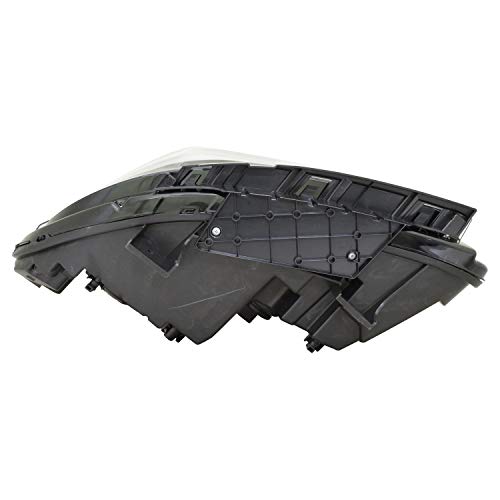 Right TYC Headlight Assembly Compatible with 2016-2017 Dodge Charger