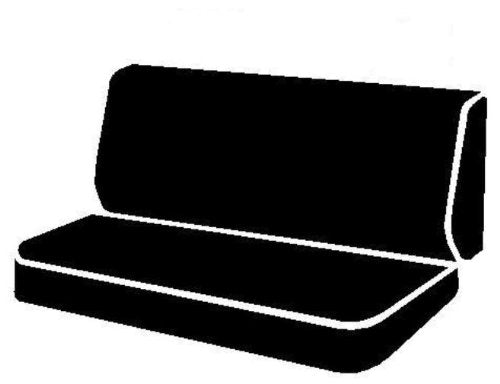 Universal Fit FIA TR44 BLACK Truck Bench Seat Cover (Black)