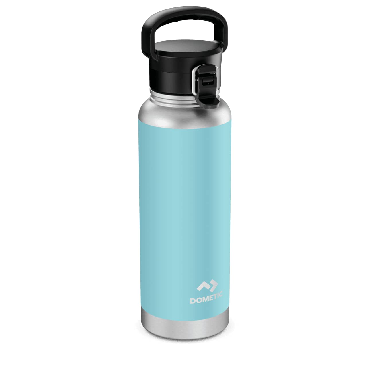 40oz Dometic Double-Wall Insulated Stainless Steel Thermo Bottle with Functional Cap and Stainless Steel Locking Clip, Lagune