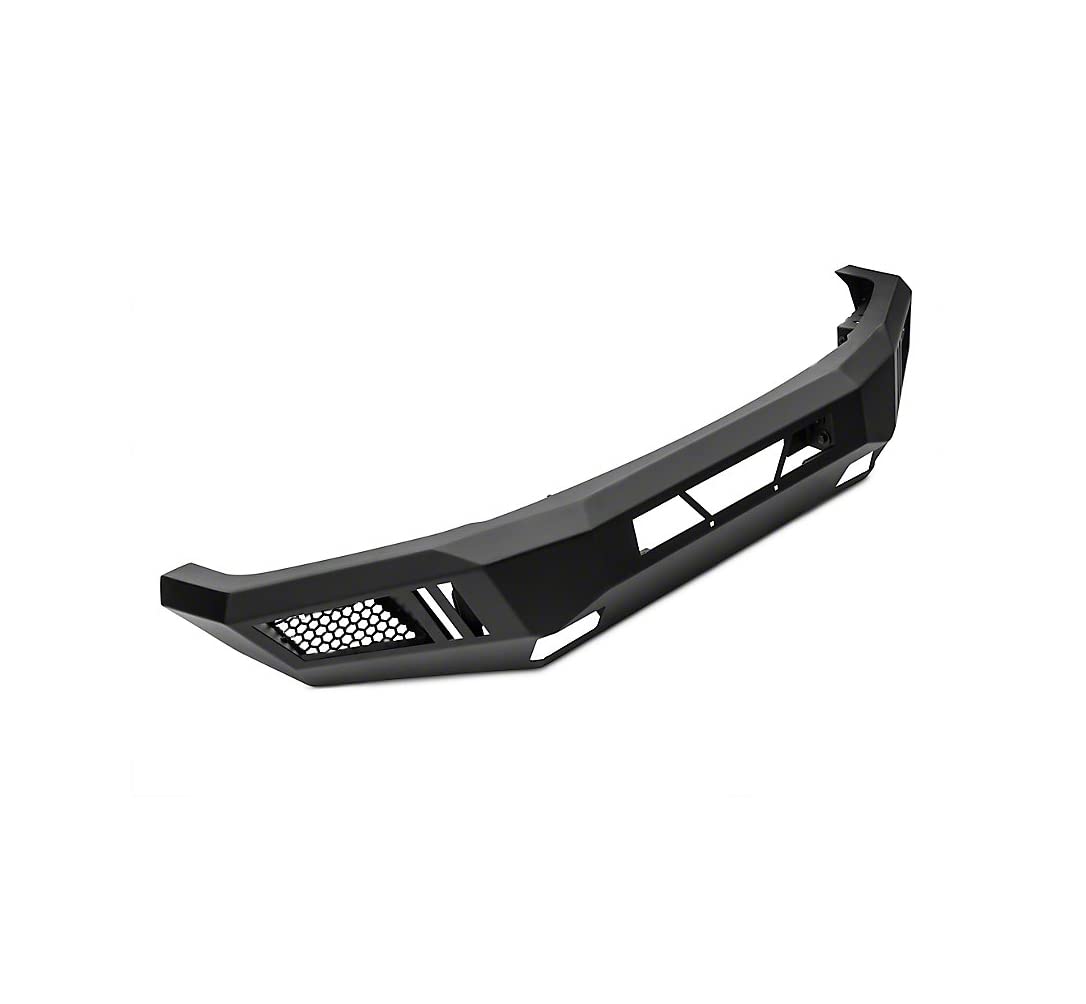 Heavy Duty Black Horse Armour Front Bumper Matte Black Compatible with 2009-2014 Ford F-150-AFB-F109