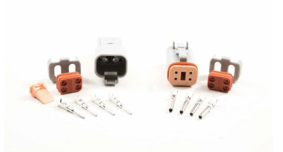 WP505: Morimoto Connector: Dt Male - 4 Pin