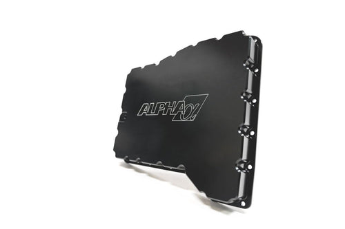R35 GT-R GR6 Deep Billet Transmission Pan and Filter Pickup Extension/Relocation Kit Alpha Performance (Drag/Street Kit)