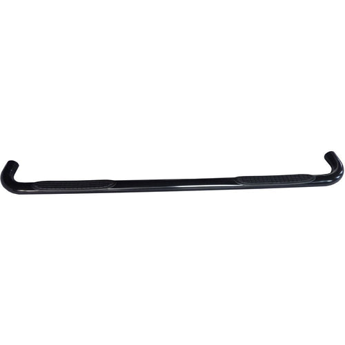 TrailFX Nerf Bars for Extended Cab Toyota Tacoma 2005-2023 Black Powder Coated 3 Inch Round Bent Steel Side Steps with Slip-Resistant Molded Step Pads Rocker Panel Mount Set of 2 Running Boards